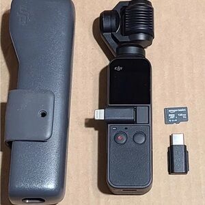 DJI Black Digital Camera with Accessories